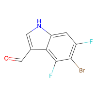 5-bromo-4,6-difluoro-1H-indole-3-carbaldehyde，1467059-98-8，97%，阿拉丁
