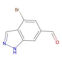 4-bromo-1H-indazole-6-carbaldehyde,1168721-41-2,97%,阿拉丁