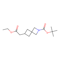 tert-butyl 6-(2-ethoxy-2-oxo-ethyl)-2-azaspiro[3.3]heptane-2-carboxylate，2173992-27-1，97%，阿拉丁