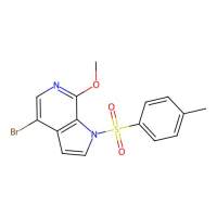 4-bromo-7-methoxy-1-(p-tolylsulfonyl)pyrrolo[2,3-c]pyridine，1445993-85-0，97%，阿拉丁