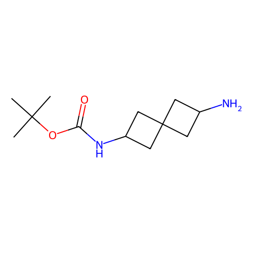 N-{6-氨基螺[3.3]庚-2-基}氨基甲酸叔丁酯，1239589-52-6，97%，阿拉丁产品图