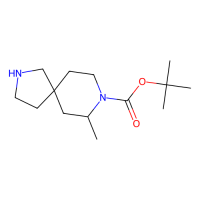 tert-butyl rel-(5R,7S)-7-methyl-2,8-diazaspiro[4.5]decane-8-carboxylate，1899102-24-9，97%，阿拉丁