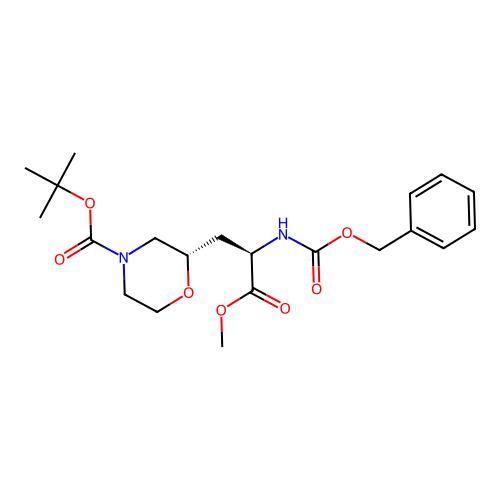 tert-butyl (2S)-2-[(2R)-2-(benzyloxycarbonylamino)-3-methoxy-3-oxo-propyl]morpholine-4-carboxylate，2940874-17-7，97%，阿拉丁产品图