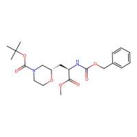 tert-butyl (2S)-2-[(2R)-2-(benzyloxycarbonylamino)-3-methoxy-3-oxo-propyl]morpholine-4-carboxylate，2940874-17-7，97%，阿拉丁