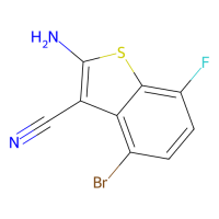 2-amino-4-bromo-7-fluoro-benzothiophene-3-carbonitrile,2649788-78-1,97%,阿拉丁