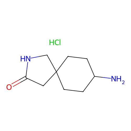 8-amino-2-azaspiro[4.5]decan-3-one;hydrochloride，2940937-62-0，97%，阿拉丁产品图