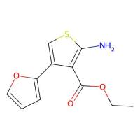 2-氨基-4-(呋喃-2-基)噻吩-3-羧酸乙酯,256506-99-7,≥97%,阿拉丁