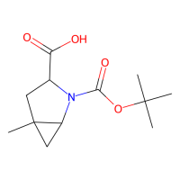 rel-(1S,3S,5S)-2-tert-butoxycarbonyl-5-methyl-2-azabicyclo[3.1.0]hexane-3-carboxylic acid，1393537-79-5，97%，阿拉丁