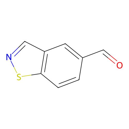 1,2-benzothiazole-5-carbaldehyde,1187243-11-3,97%,阿拉丁产品图