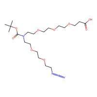 N-(叠氮基-PEG2)-N-Boc-PEG3-酸,2086689-01-0,≥98%,阿拉丁