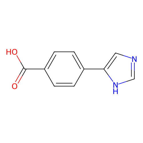 4-(1H-咪唑-4-基)苯甲酸，13569-97-6，97%，阿拉丁产品图