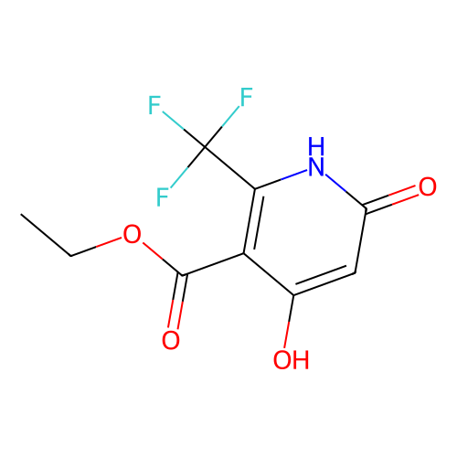 ethyl 4-hydroxy-6-oxo-2-(trifluoromethyl)-1H-pyridine-3-carboxylate，103900-77-2，97%，阿拉丁