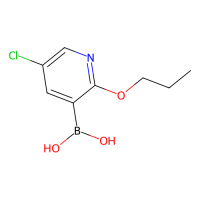 5-氯-2-丙氧基吡啶-3-硼酸,1217501-43-3,96%,阿拉丁