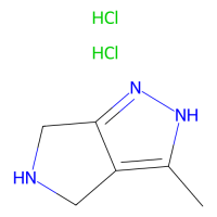 3-methyl-1H,4H,5H,6H-pyrrolo[3,4-c]pyrazole dihydrochloride，1523617-96-0，97%，阿拉丁