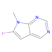 6-iodo-7-methyl-7H-pyrrolo[2,3-d]pyrimidine，1638763-31-1，97%，阿拉丁