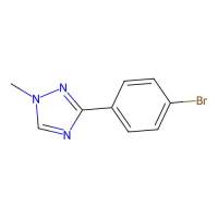 3-(4-bromophenyl)-1-methyl-1,2,4-triazole，1184174-04-6，97%，阿拉丁