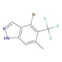 4-bromo-6-methyl-5-(trifluoromethyl)-1H-indazole,2326524-89-2,97%,阿拉丁