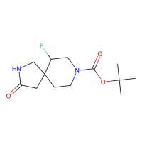 tert-butyl 6-fluoro-3-oxo-2,8-diazaspiro[4.5]decane-8-carboxylate，1810002-63-1，97%，阿拉丁