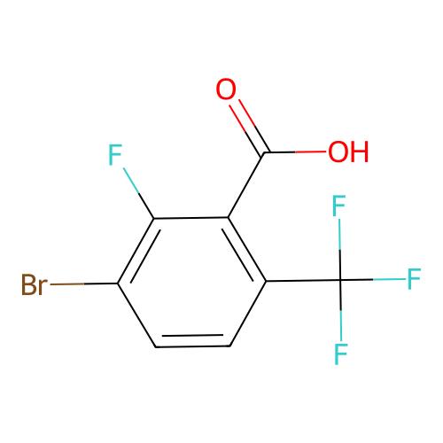 3-bromo-2-fluoro-6-(trifluoromethyl)benzoic acid,1980062-64-3,97%,阿拉丁产品图