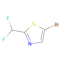 5-溴-2-(二氟甲基)-1,3-噻唑,1319255-36-1,97%,阿拉丁