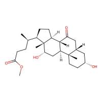 methyl (4R)-4-[(1R,3aS,3bR,5aS,7R,9aS,9bS,11S,11aR)-7,11-dihydroxy-9a,11a-dimethyl-4-oxo-hexadecahydro-1H-cyclopenta[a]phenanthren-1-yl]pentanoate，10538-65-5，阿拉丁