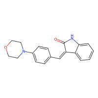 3-(4-Morpholinobenzylidene)indolin-2-one，186610-88-8，≥98%, Z/E mix，阿拉丁