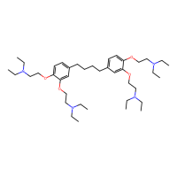 2-[4-[4-[3,4-bis[2-(diethylamino)ethoxy]phenyl]butyl]-2-[2-(diethylamino)ethoxy]phenoxy]-N,N-diethylethanamine，Moligand™，阿拉丁