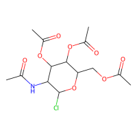 2-乙酰氨基-3,4,6-三-O-乙酰-2-脱氧-α-D-吡喃葡萄糖酰基氯，3068-34-6，≥95%，阿拉丁