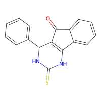 4-phenyl-2-thioxo-1,2,3,4-tetrahydro-5H-indeno[1,2-d]pyrimidin-5-one，阿拉丁
