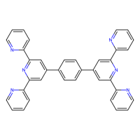4′,4′′′′-(1,4-亚苯基)二(2,2′:6′,2′′-三联吡啶),146406-75-9,≥96%,阿拉丁