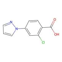 2-氯-4-(1H-吡唑-1-基)苯甲酸，313674-12-3，≥98%，阿拉丁