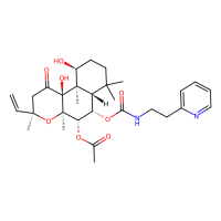 [(3R,4aR,5S,6S,6aS,10S,10aR,10bS)-3-ethenyl-10,10b-dihydroxy-3,4a,7,7,10a-pentamethyl-1-oxo-6-(2-pyridin-2-ylethylcarbamoyloxy)-5,6,6a,8,9,10-hexahydro-2H-benzo[f]chromen-5-yl] acetate，Moligand™，阿拉丁