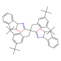 (3aS,3a'S,8aR,8a'R)-2,2'-(1,3-双(3,5-二叔丁基苯基)丙烷-2,2-二基)双(8,8a-二氢-3aH-茚并[1,2-d]恶唑)，1435467-29-0，≥95%，阿拉丁
