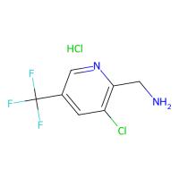 2-(氨甲基)-3-氯-5-三氟甲基吡啶盐酸盐，326476-49-7，≥97%，阿拉丁