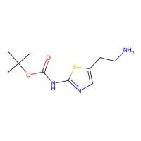 5-(2-氨基乙基)噻唑-2-氨基甲酸叔丁酯，875798-81-5，≥95%，阿拉丁