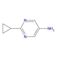 2-环丙基嘧啶-5-胺,1152519-69-1,≥95%,阿拉丁