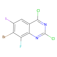 7-bromo-2,4-dichloro-8-fluoro-6-iodo-quinazoline，2241720-34-1，97%，阿拉丁