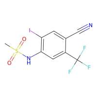 N-[4-氰基-2-碘-5-(三氟甲基)苯基]甲磺酰胺，868692-62-0，≥95%，阿拉丁