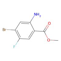 methyl 2-amino-4-bromo-5-fluorobenzoate，1395493-30-7，97%，阿拉丁