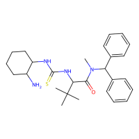 (2S)-2-[[[[(1S,2S)-2-氨基环己基]氨基]硫代甲基]氨基]-N-(二苯基甲基)-N,3,3-三甲基丁酰胺，1421697-46-2，98%,99% ee，阿拉丁