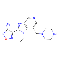 4-[1-ethyl-7-(piperazin-1-ylmethyl)imidazo[4,5-c]pyridin-2-yl]-1,2,5-oxadiazol-3-amine，Moligand™，阿拉丁