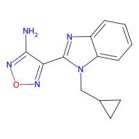 4-[1-(Cyclopropylmethyl)-1H-benzimidazol-2-yl]-1,2,5-oxadiazol-3-amine，阿拉丁
