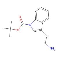 3-(2-氨基乙基)-1H-吲哚-1-甲酸叔丁酯，167015-84-1，≥98%，阿拉丁