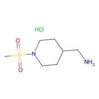 1-(1-methanesulfonylpiperidin-4-yl)methanamine hydrochloride，851308-25-3，97%，阿拉丁