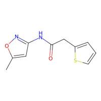 N-(5-methylisoxazol-3-yl)-2-(2-thienyl)acetamide,阿拉丁
