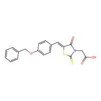 2-(5-(4-(Benzyloxy)benzylidene)-4-oxo-2-thioxothiazolidin-3-yl)acetic acid,161192-39-8,阿拉丁