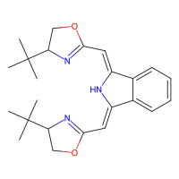 (1Z,3Z)-1,3-双[[(4S)-4,5-二氢-4-叔丁基-2-恶唑基]亚甲基]-2,3-二氢-1H-异吲哚，1361563-41-8，98%，阿拉丁