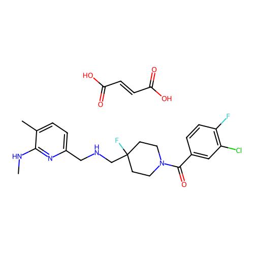 F 13714 fumarate,208109-39-1,≥98%,阿拉丁产品图