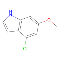 4-氯-6-甲氧基吲哚，93490-31-4，≥95%，阿拉丁