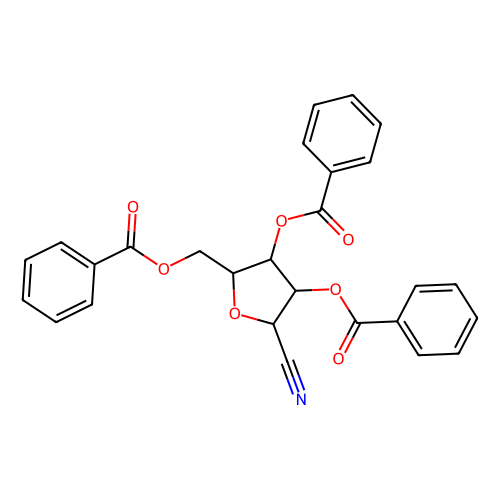 1-氰基-2,3,5-三苯甲酰氧基-β-D-呋喃核糖，23316-67-8，98.0% (HPLC)，阿拉丁产品图